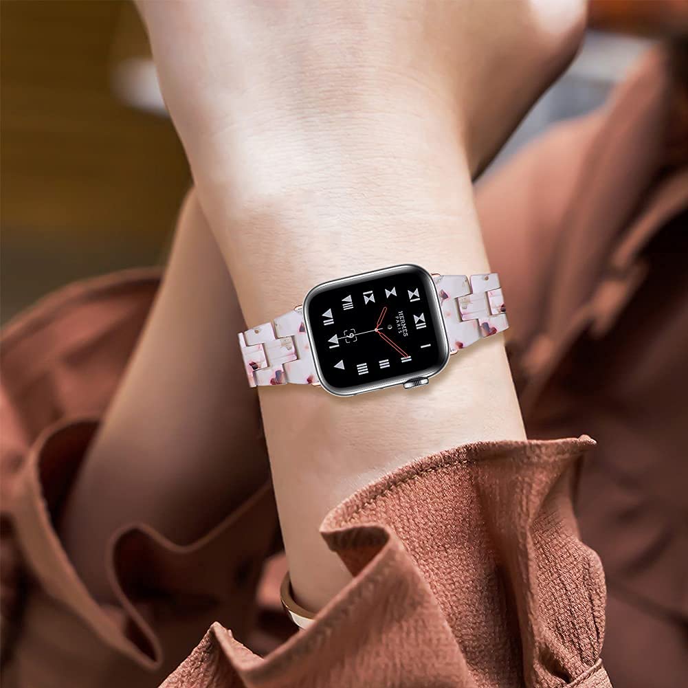Nougat White Resin Band