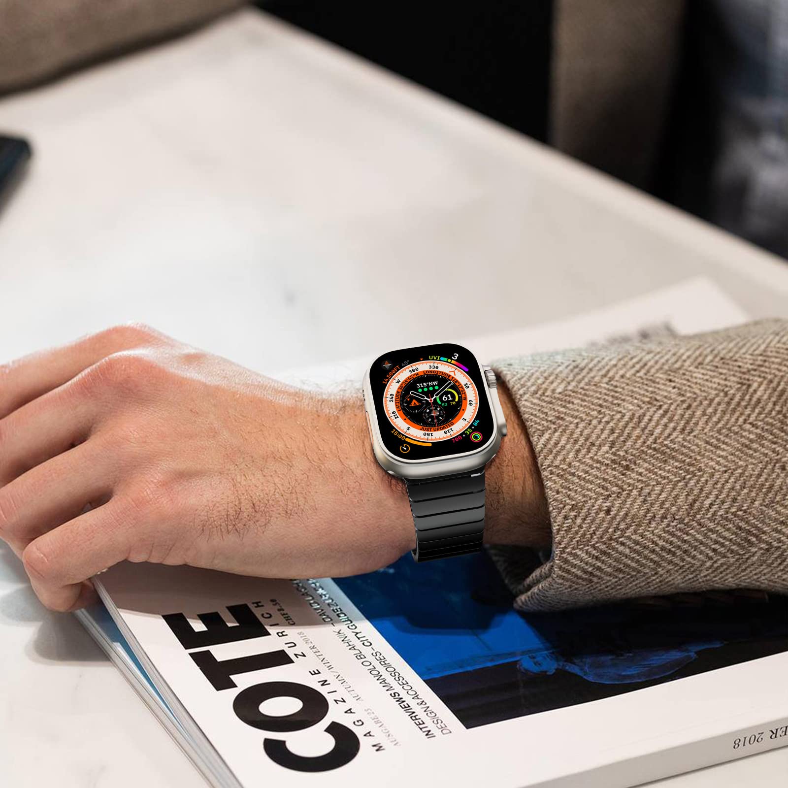 Space Black Stainless Steel Band