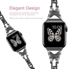 Butterfly Sparkling Diamond iWatch Series