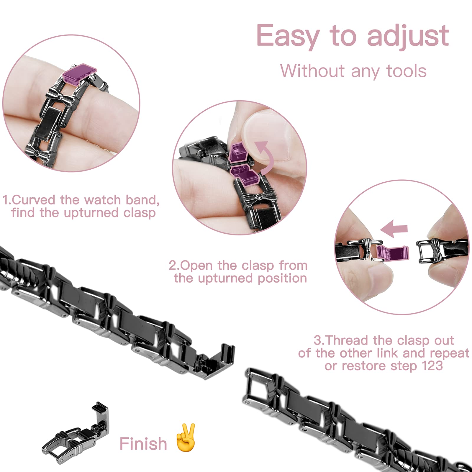 Butterfly Sparkling Diamond iWatch Series
