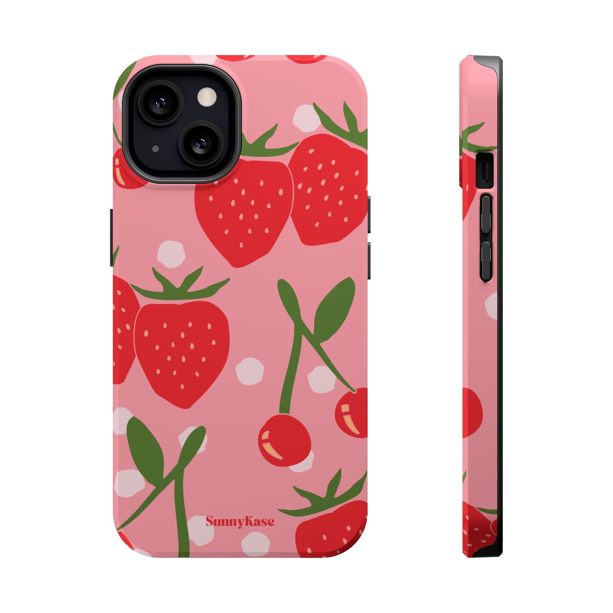 Berry Cherry Tough Phone Case