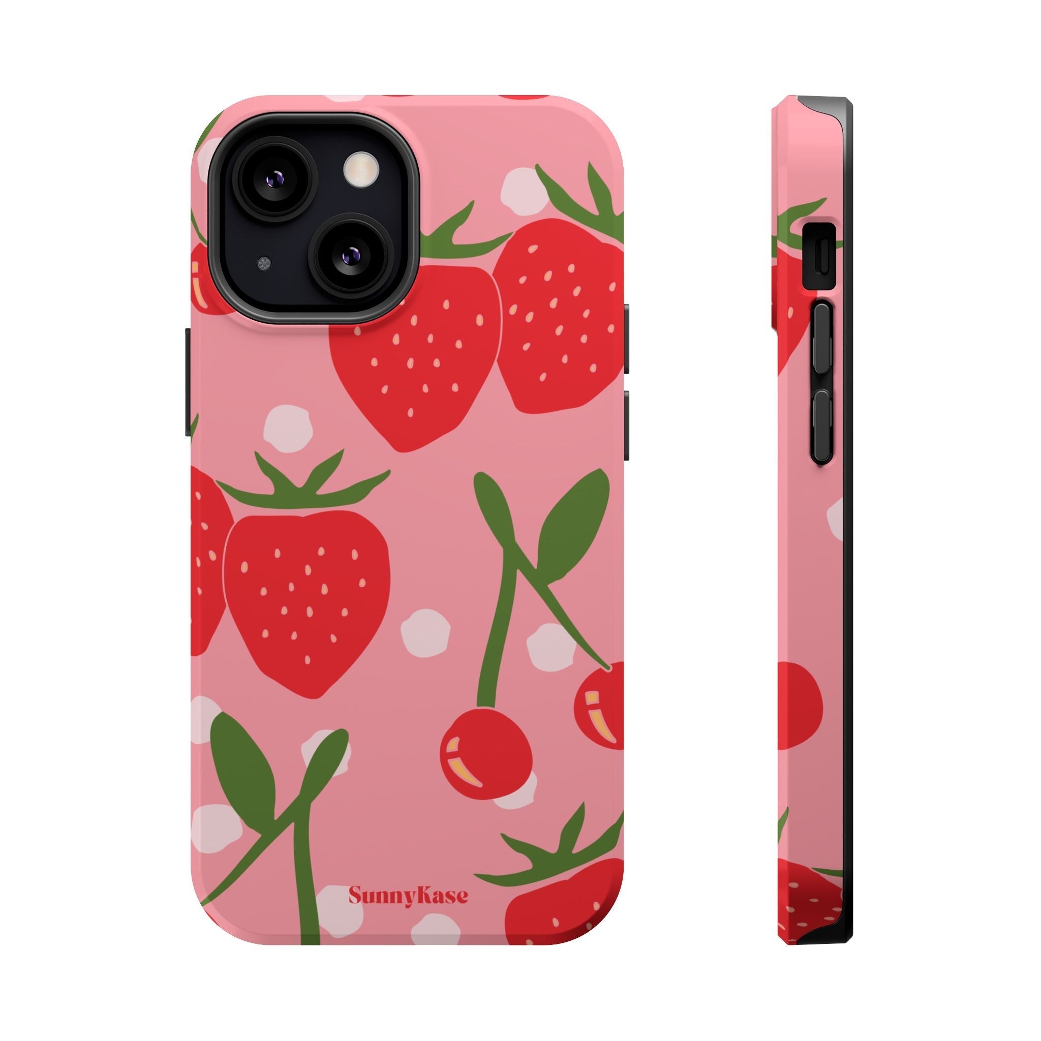 Berry Cherry Tough Phone Case