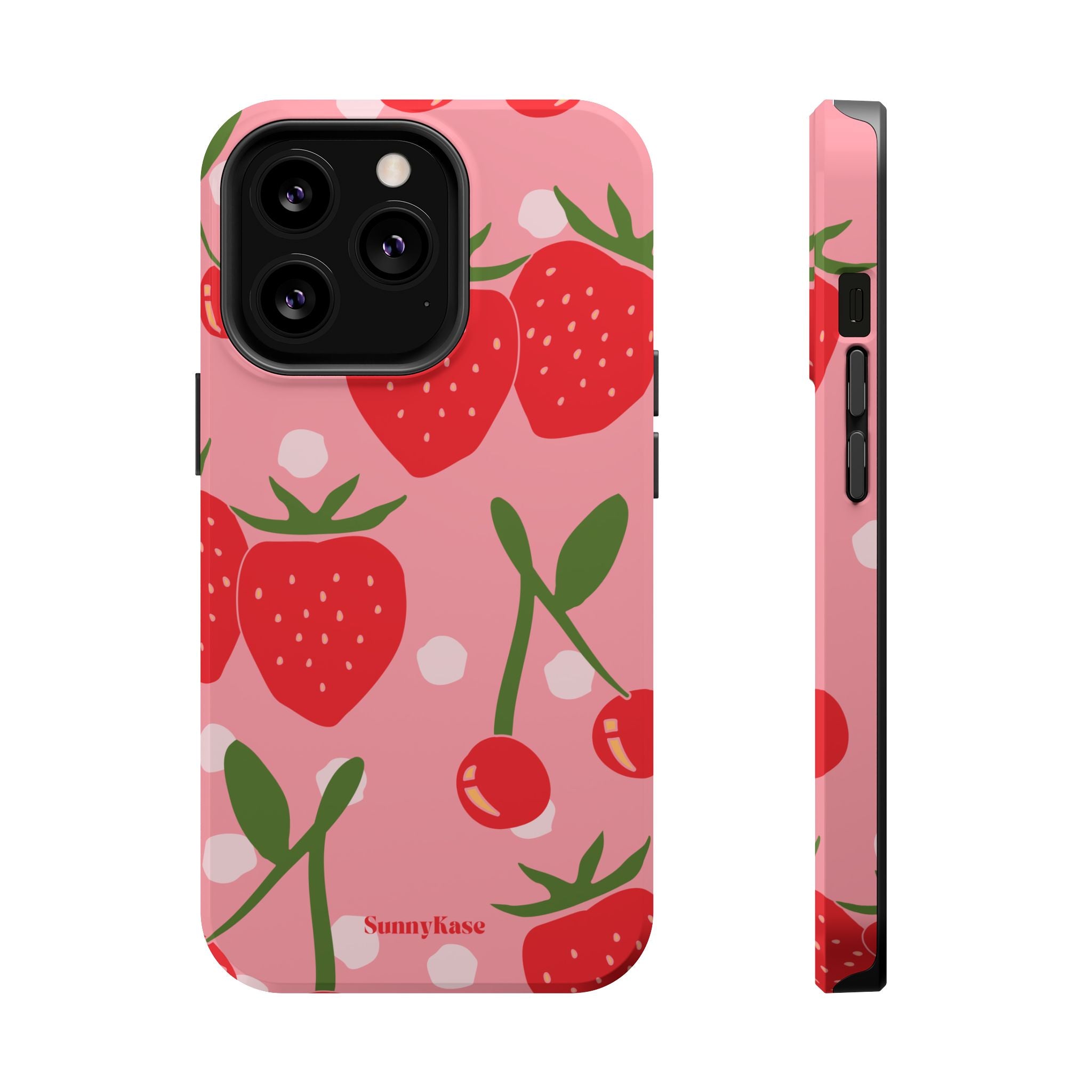 Berry Cherry Tough Phone Case