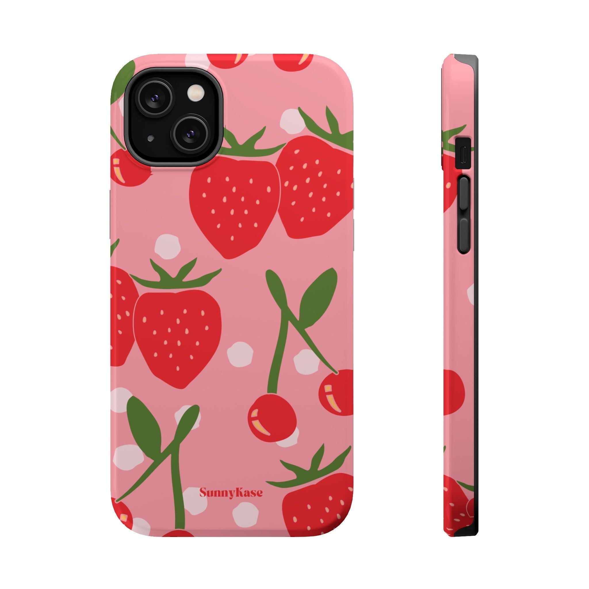 Berry Cherry Tough Phone Case