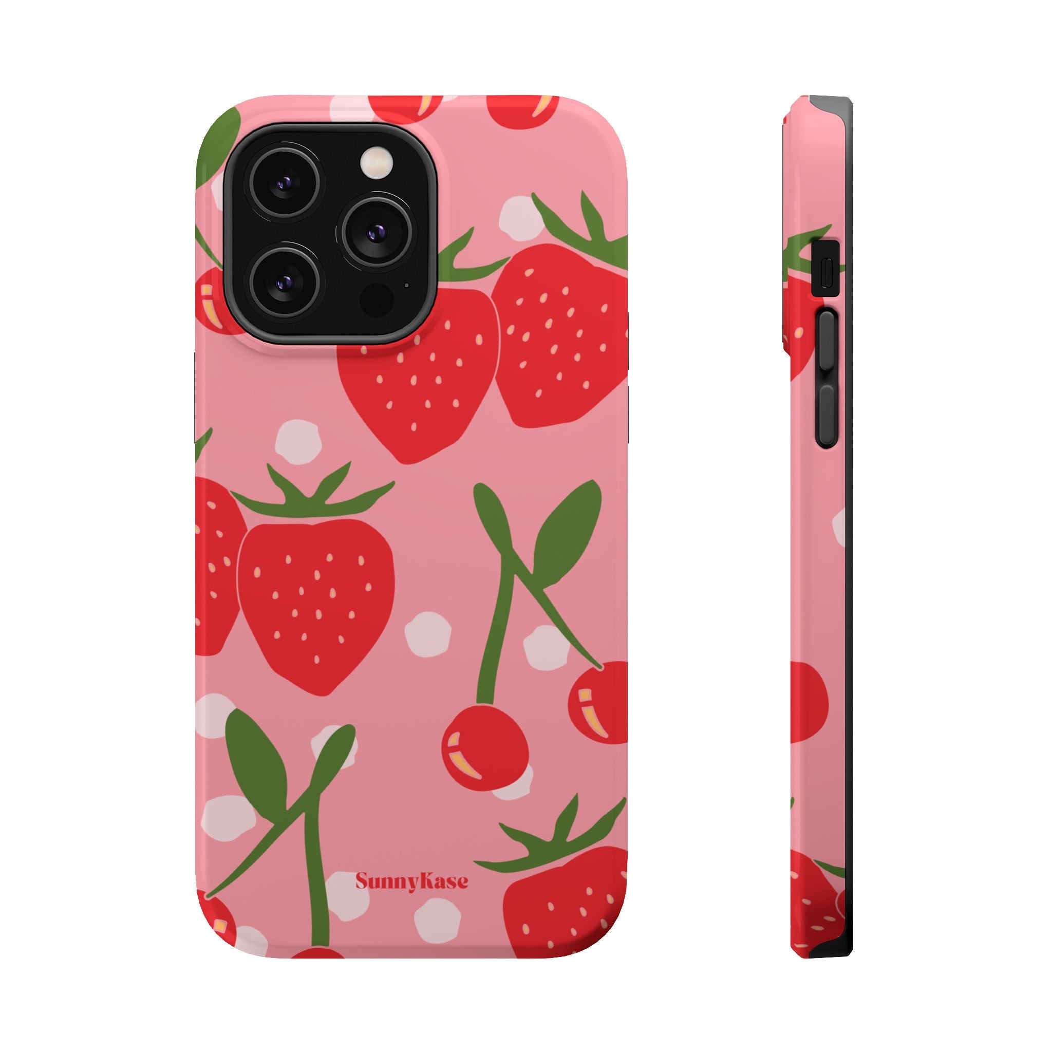 Berry Cherry Tough Phone Case
