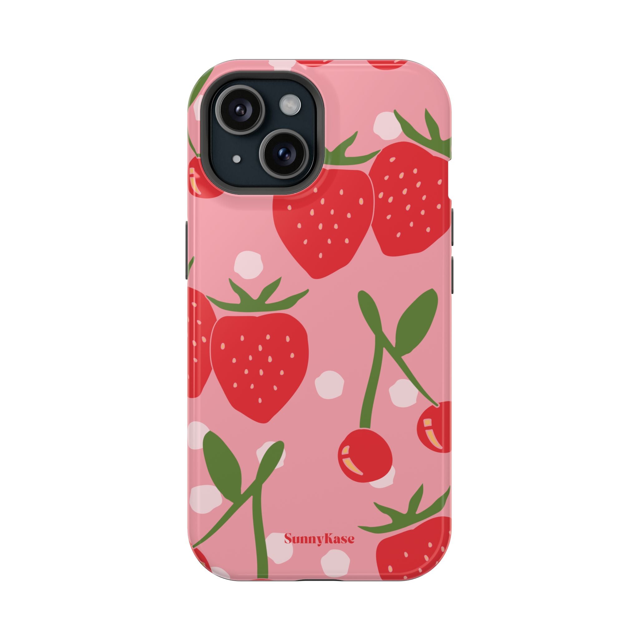 Berry Cherry Tough Phone Case