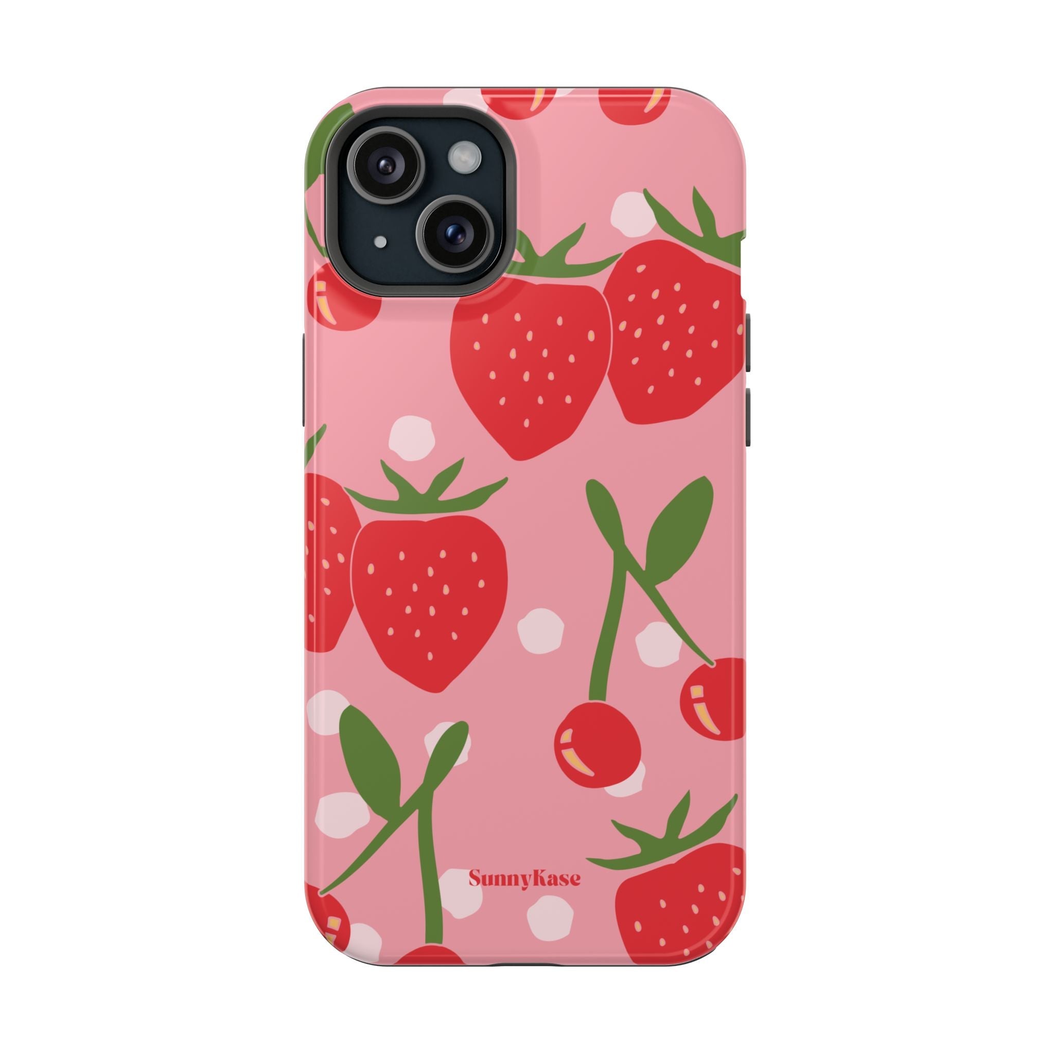 Berry Cherry Tough Phone Case
