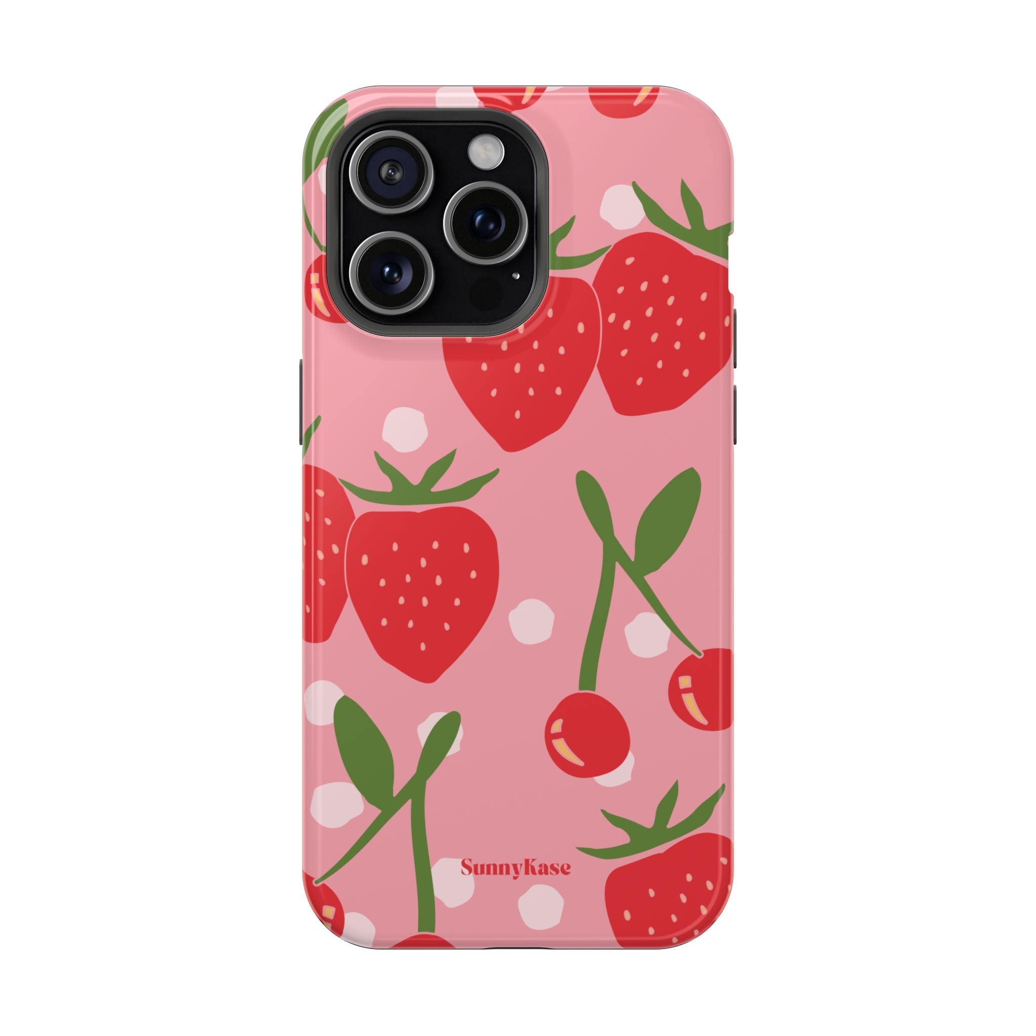 Berry Cherry Tough Phone Case