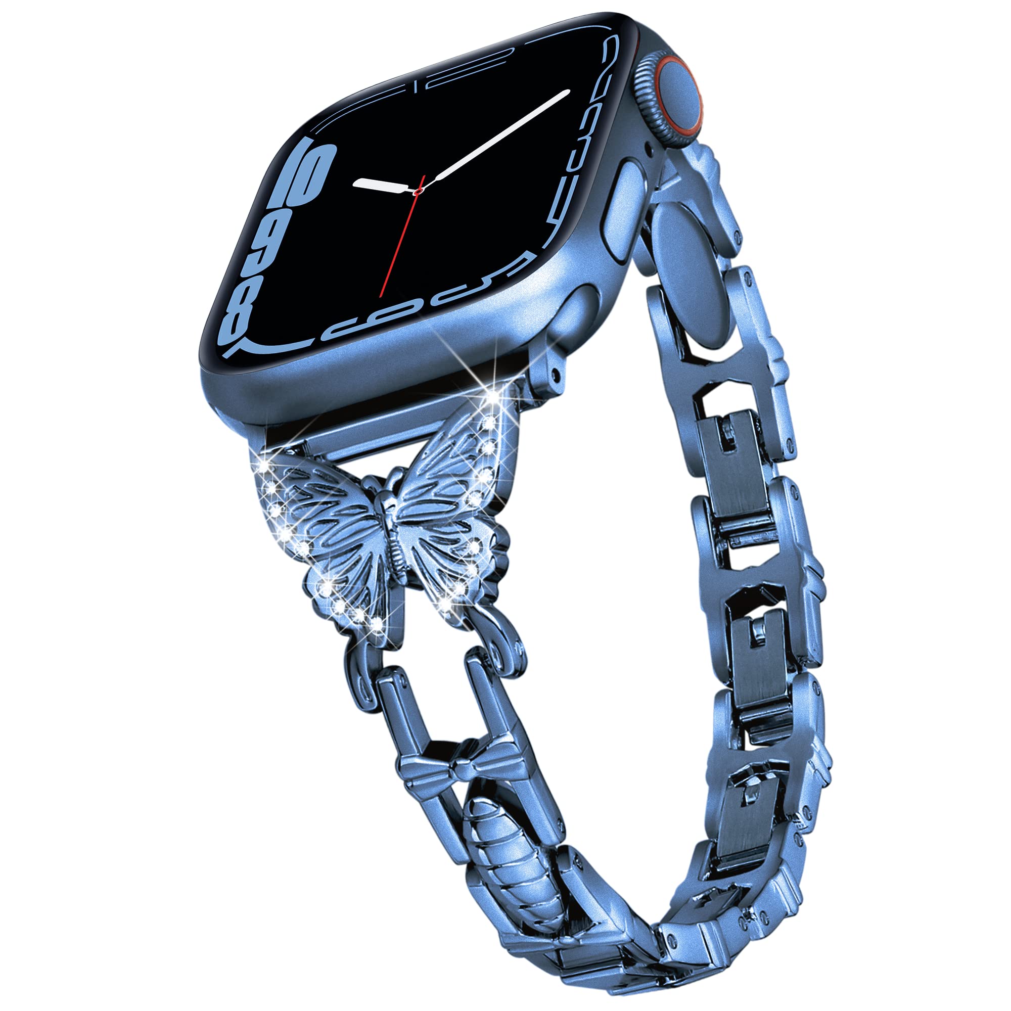 Butterfly Sparkling Diamond iWatch Series