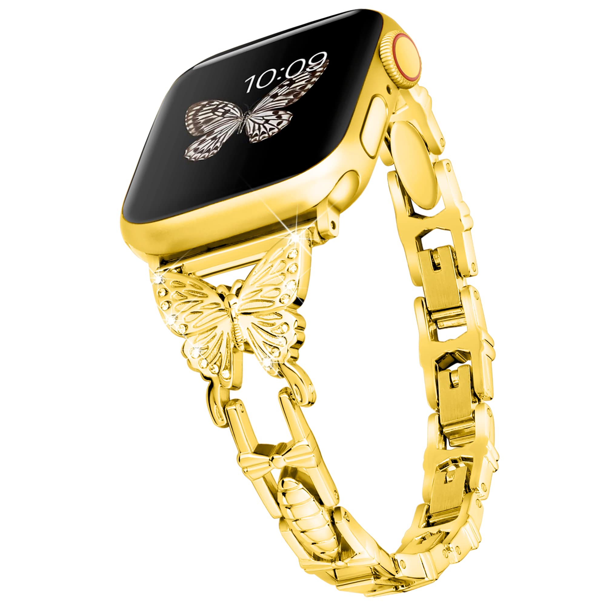 Butterfly Sparkling Diamond iWatch Series