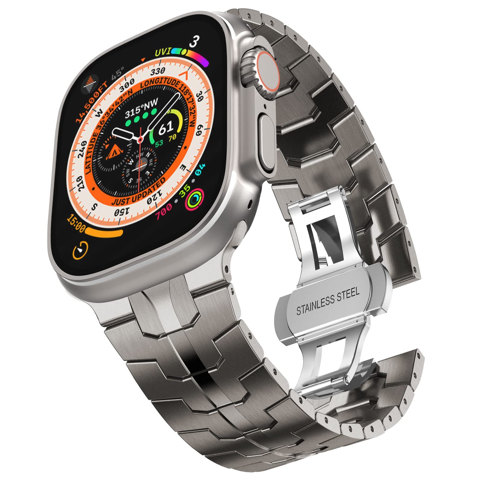 Titanium Stainless Steel Band
