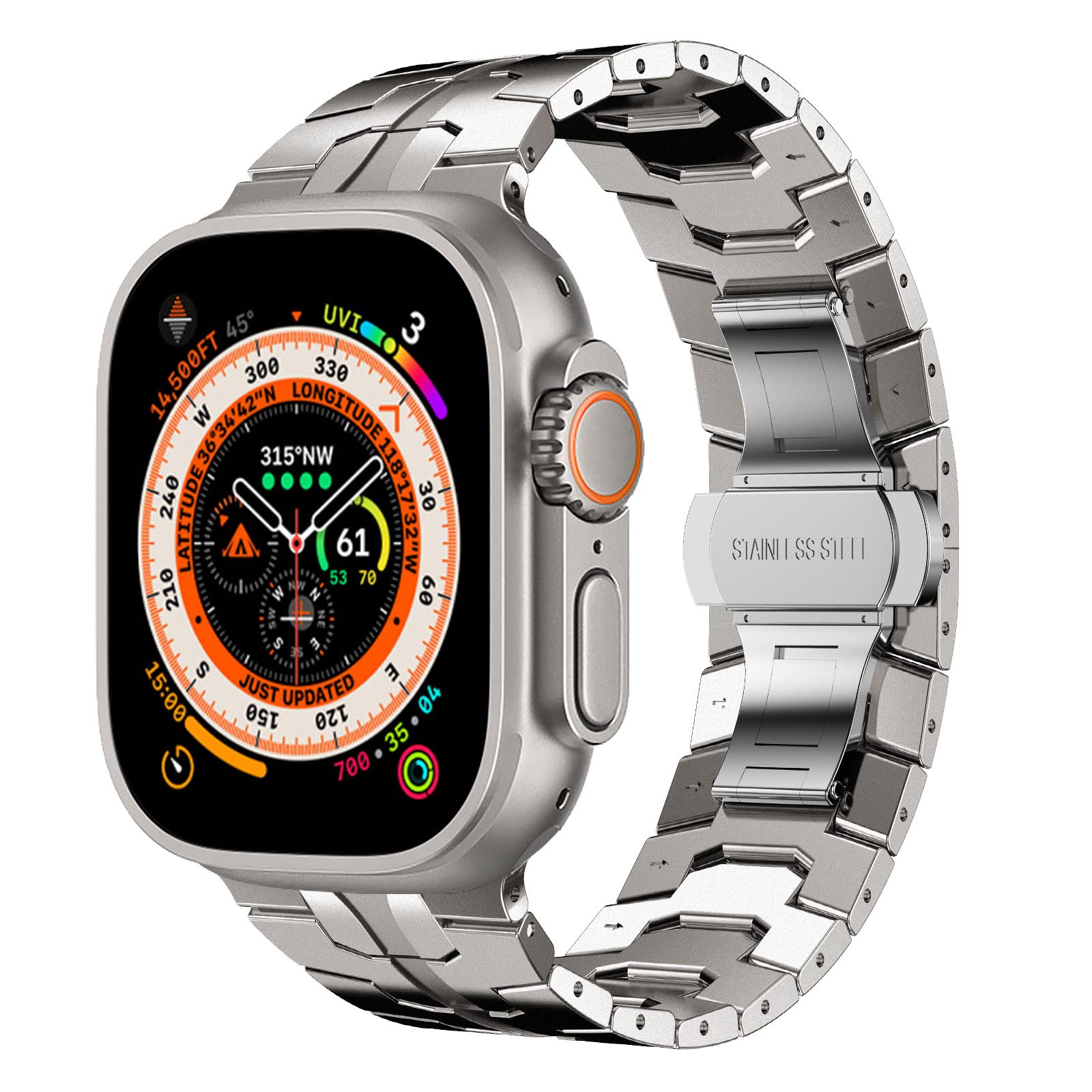 Titanium Stainless Steel Band