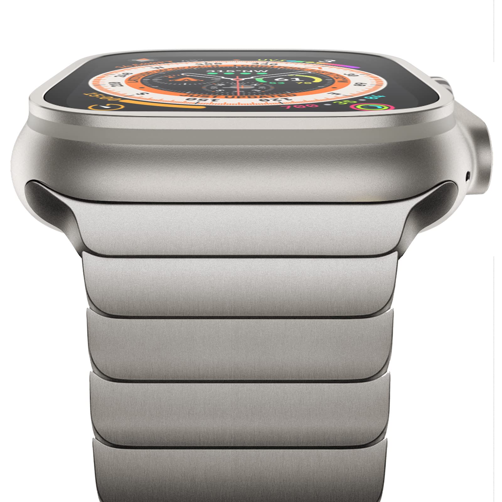 Titanium Link Stainless Steel Band