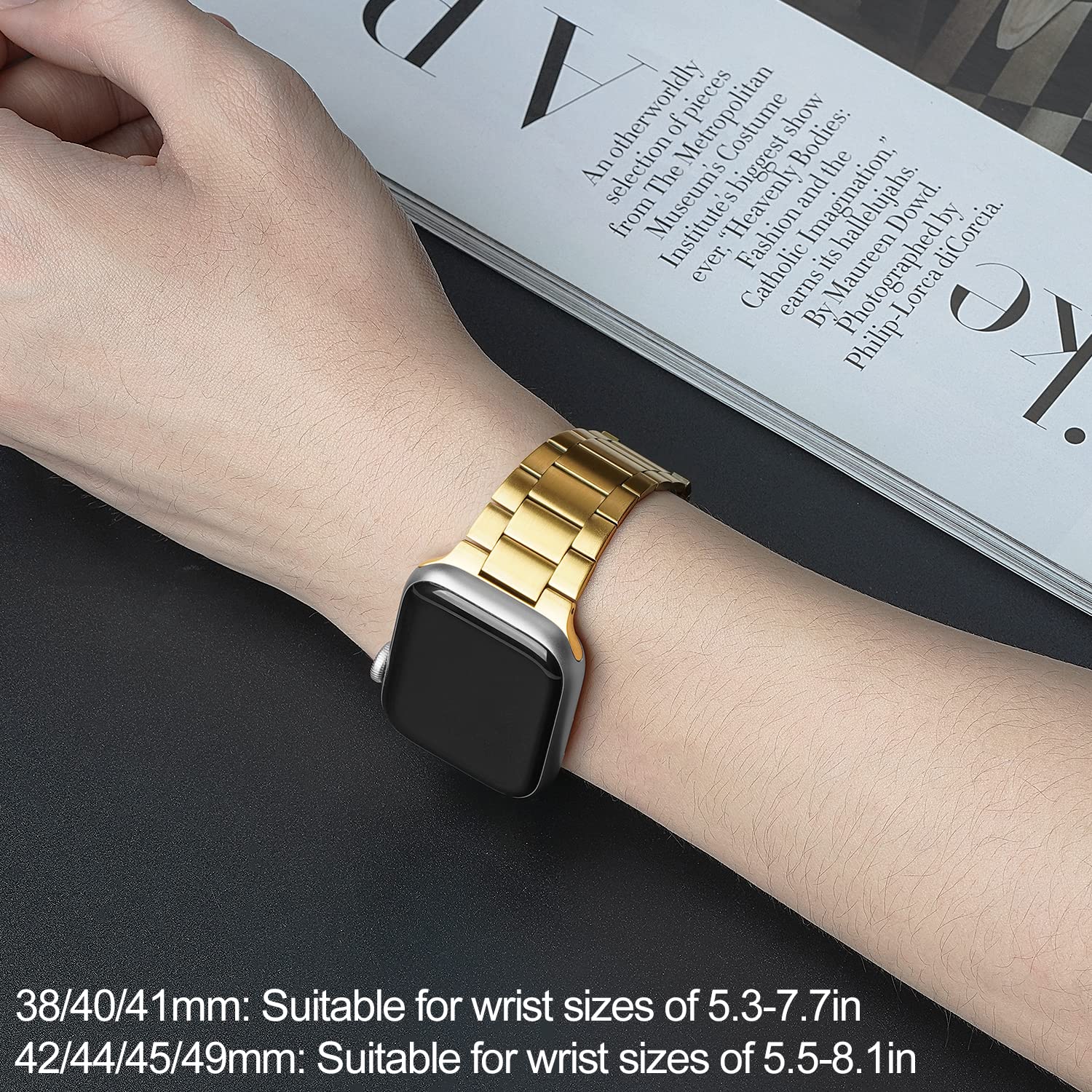 Gold Stainless Steel Bands