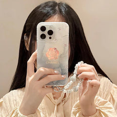 Laser Camellia Phone Case
