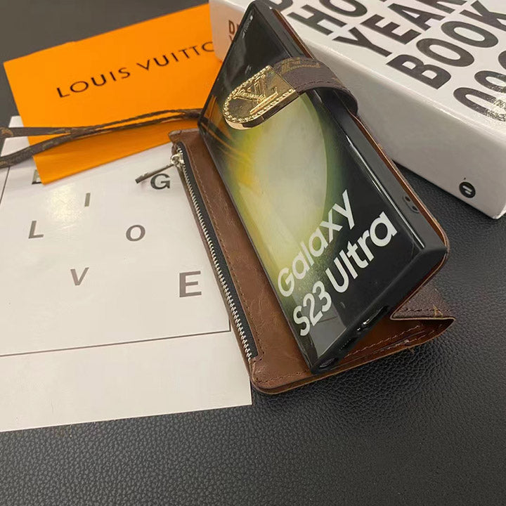 High Quality Leather Wallet Samsung Case