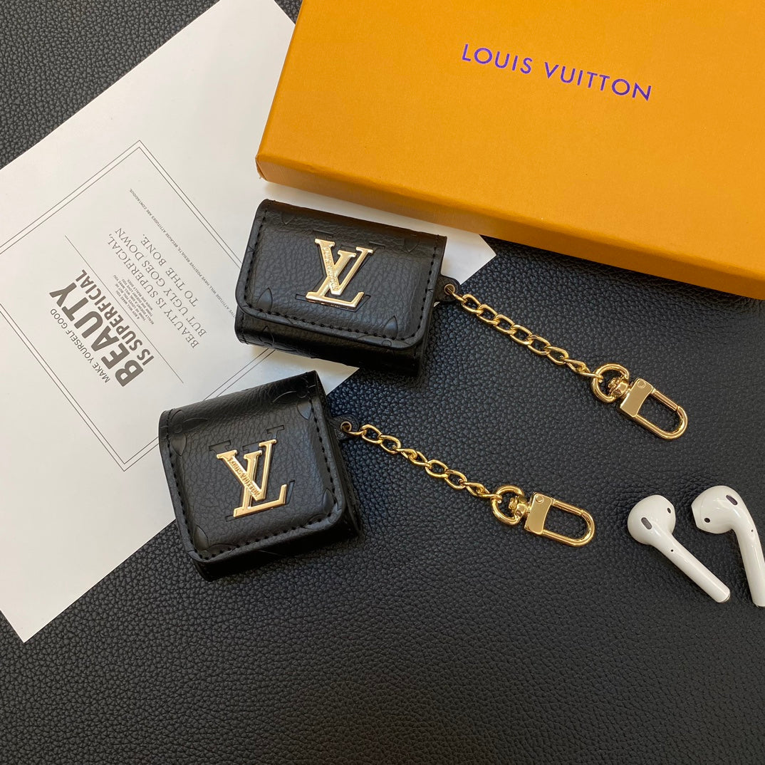 Embossed leather AirPods Case