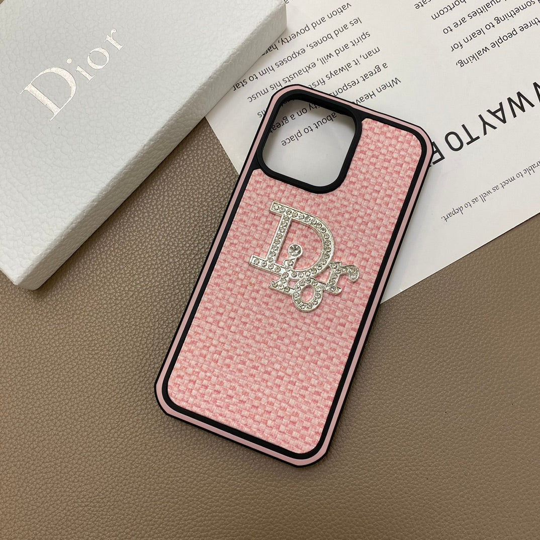 Diamond Logo Woven Pattern Case