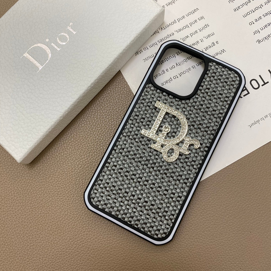 Diamond Logo Woven Pattern Case