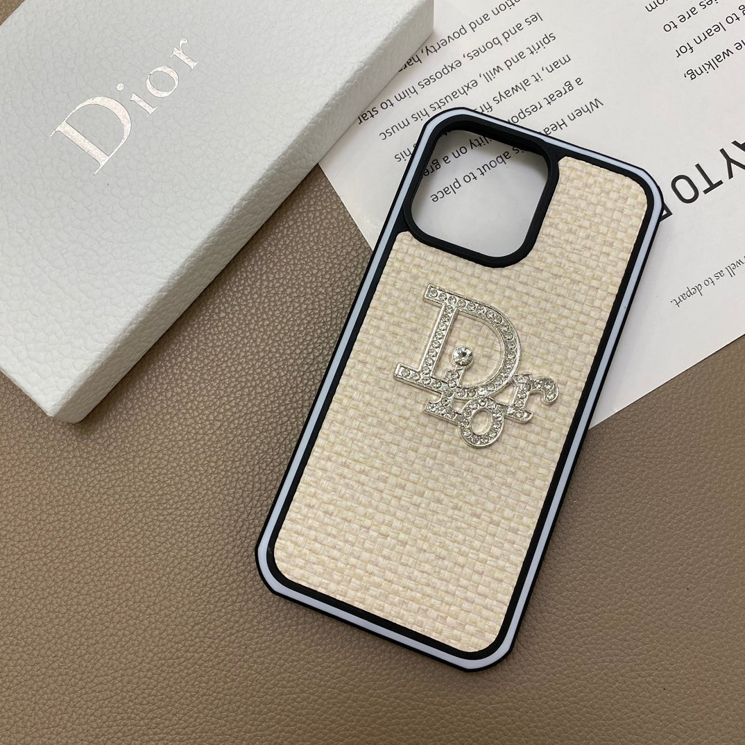 Diamond Logo Woven Pattern Case