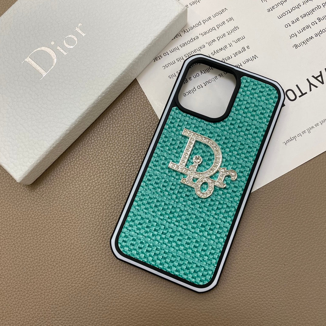 Diamond Logo Woven Pattern Case