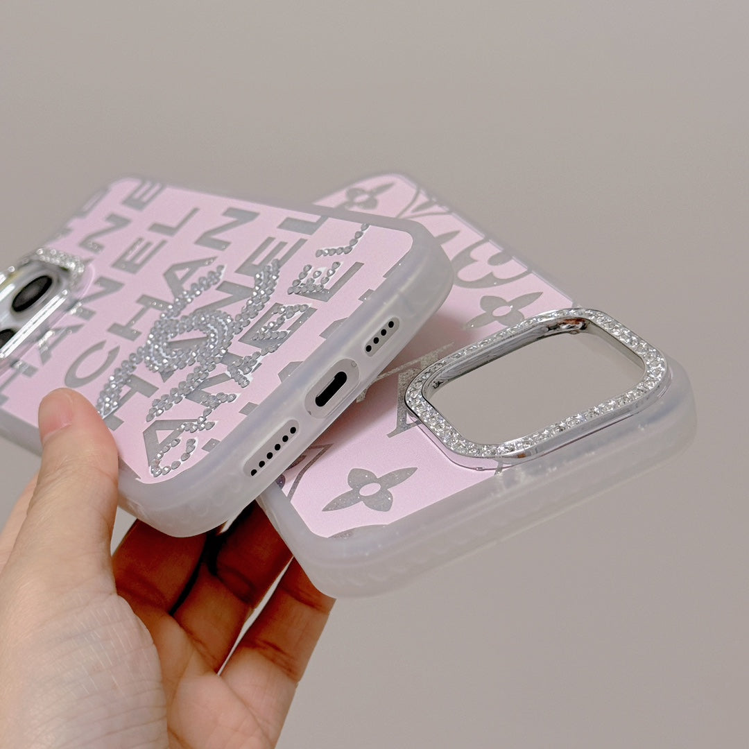 Shining Luxury Diamond Pink Case
