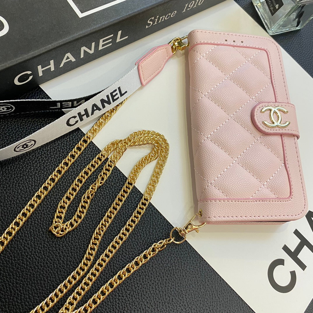 Leather Crossbody Handheld Card Case