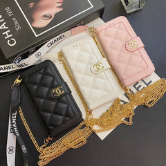 Leather Crossbody Handheld Card Case