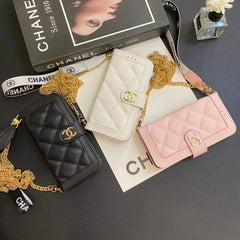 Leather Crossbody Handheld Card Case