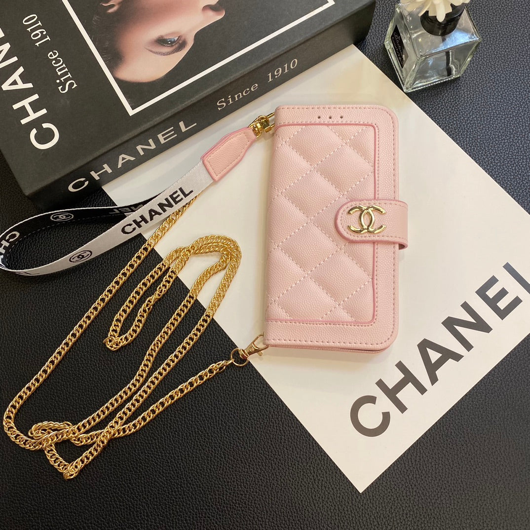 Leather Crossbody Handheld Card Case