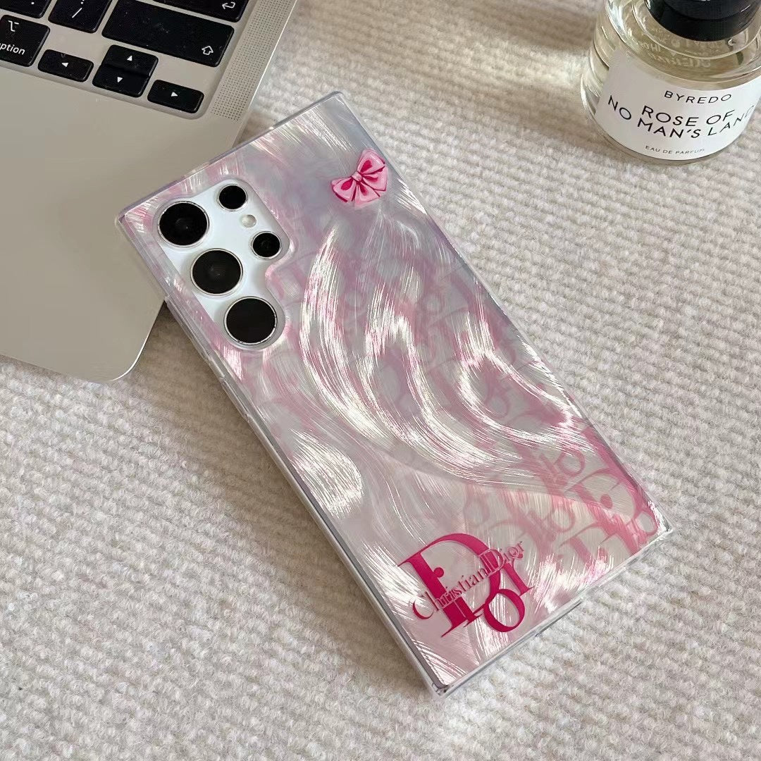 Feather Gradient Pattern Samsung Case