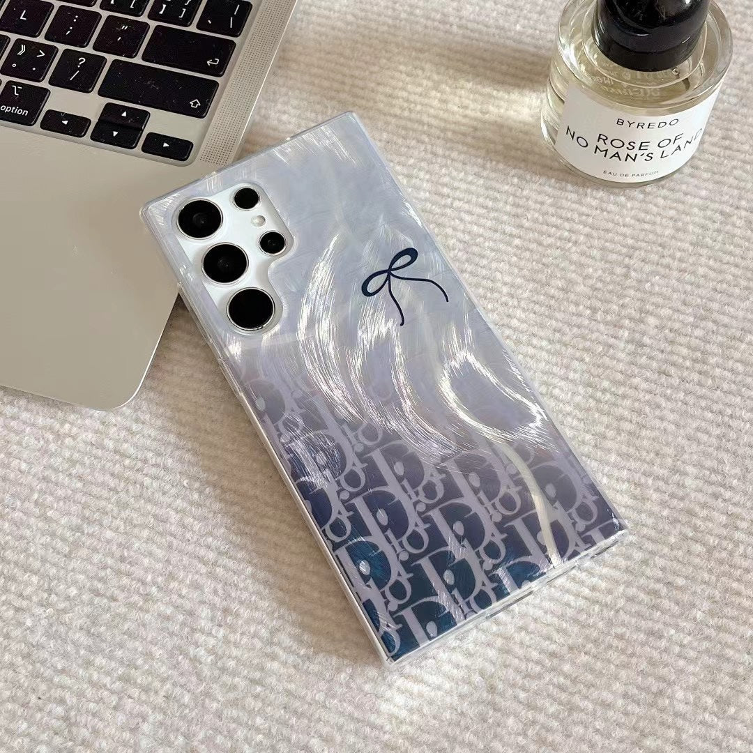 Feather Gradient Pattern Samsung Case