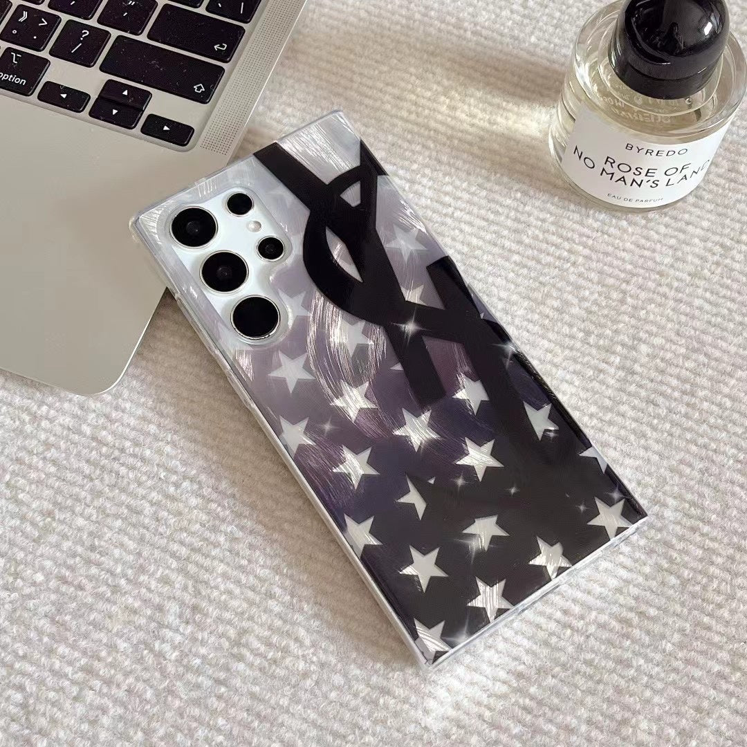 Feather Gradient Pattern Samsung Case
