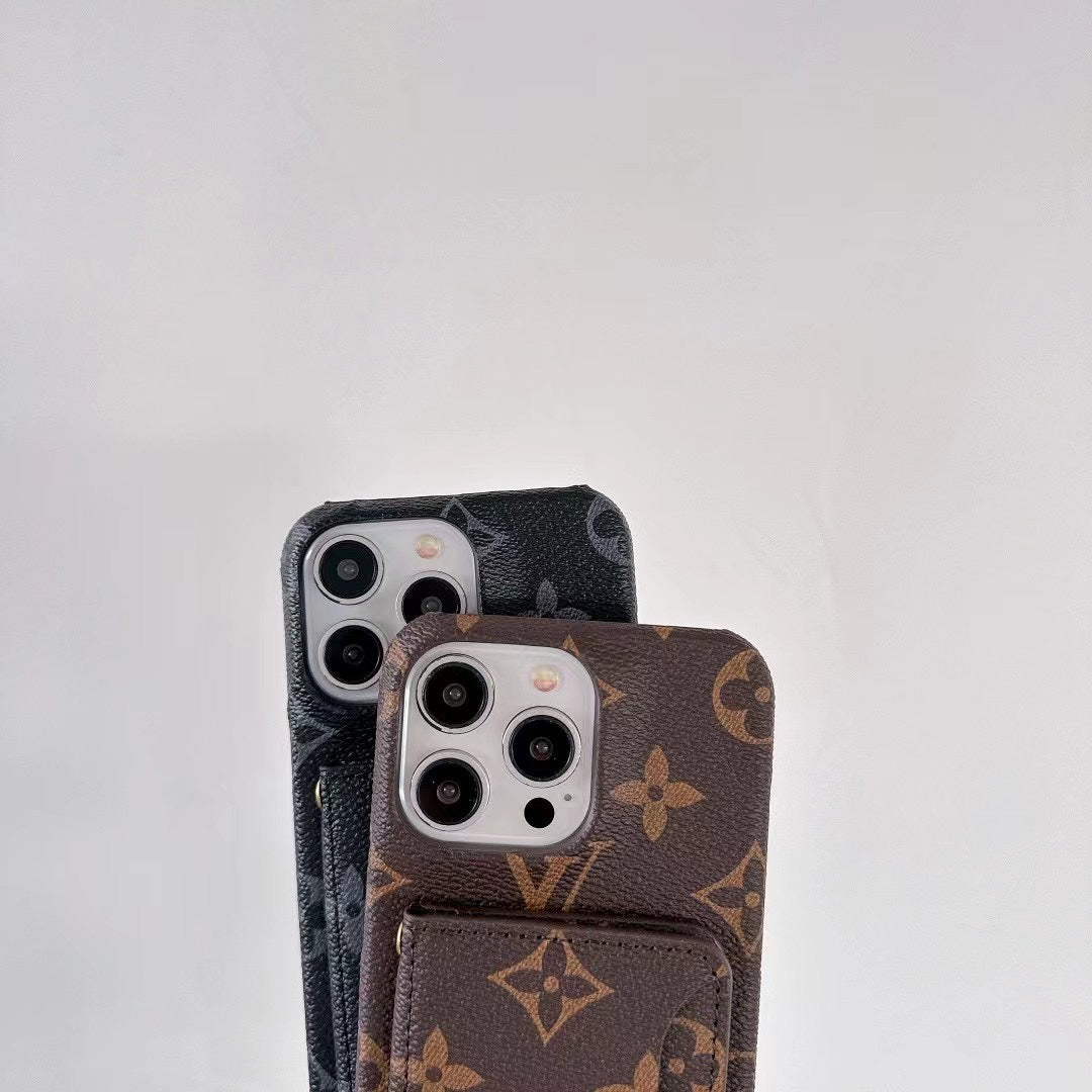 Flip Wallet Card Leather Case