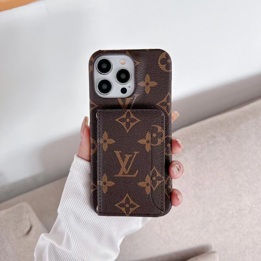 Flip Wallet Card Leather Case