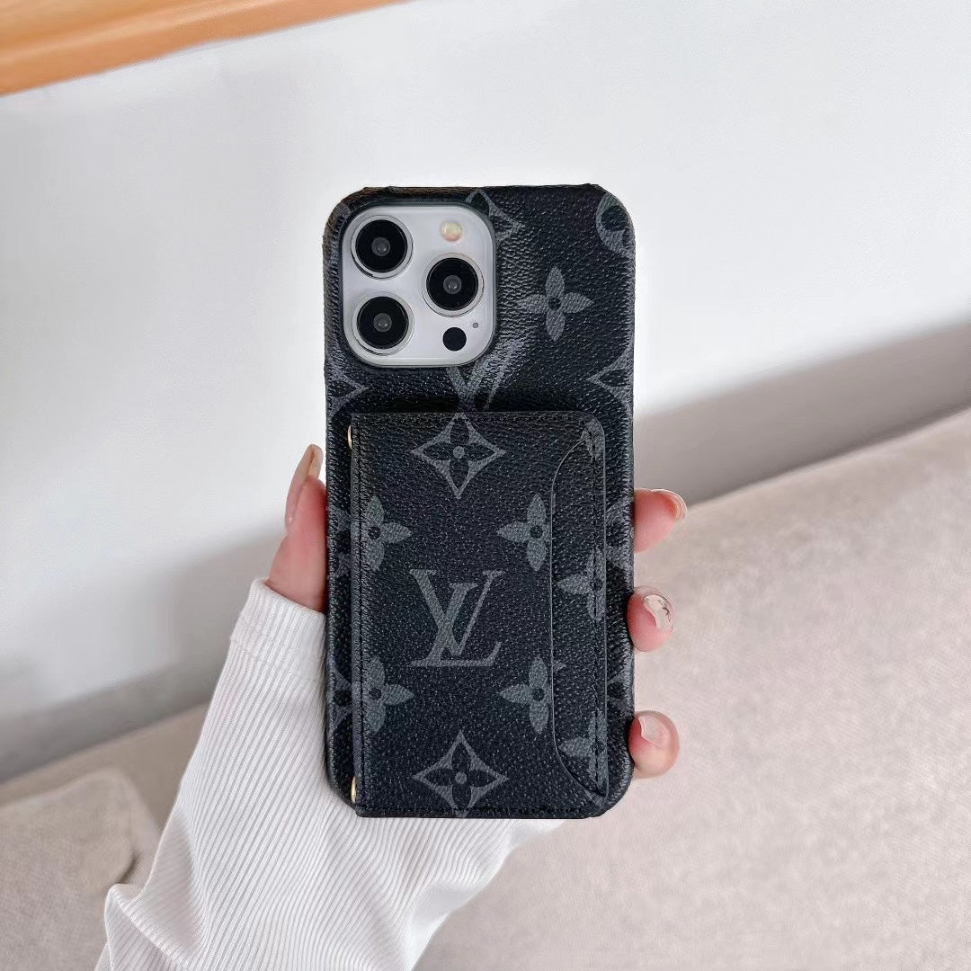 Flip Wallet Card Leather Case