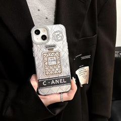 Sparkling Diamond Perfume Bottle Case