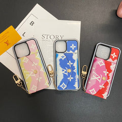 Wave Two-Color Embossed Card Case