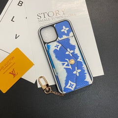 Wave Two-Color Embossed Card Case