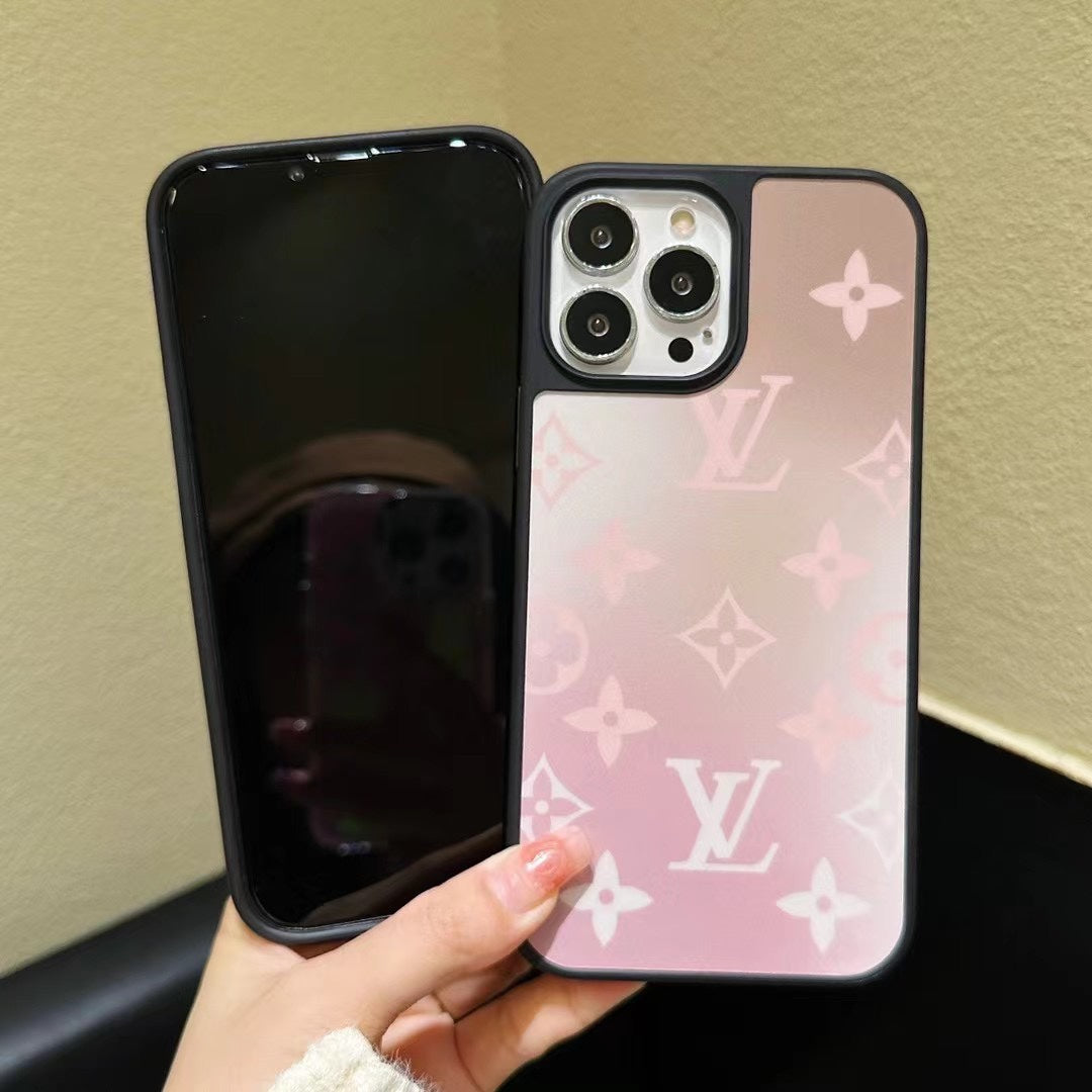 Fashion Gradient Color Embossed Case