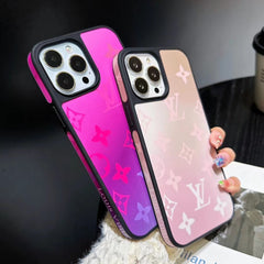 Fashion Gradient Color Embossed Case