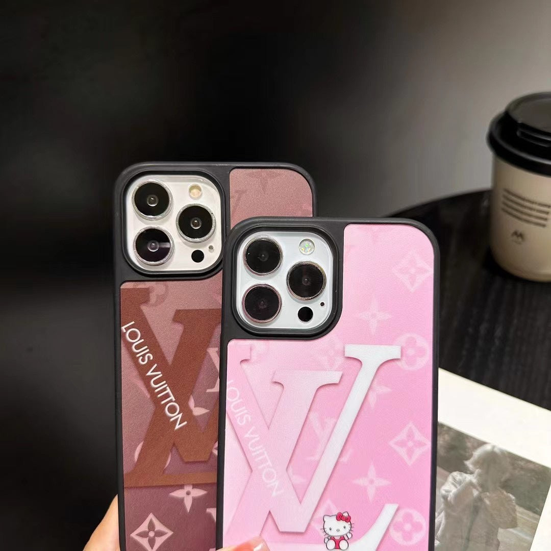 Fashion Cartoon Big Embossed Case