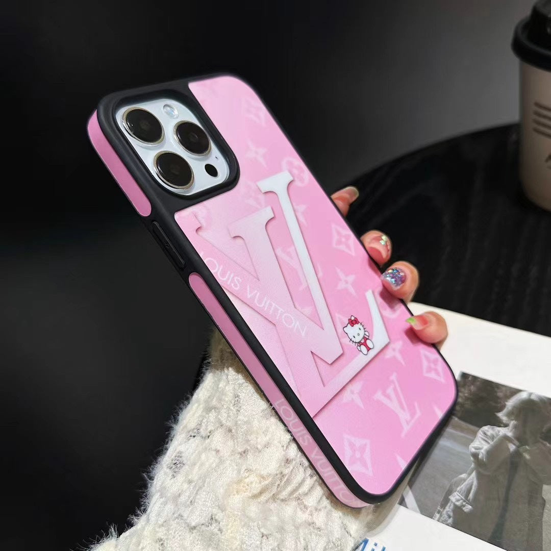 Fashion Cartoon Big Embossed Case