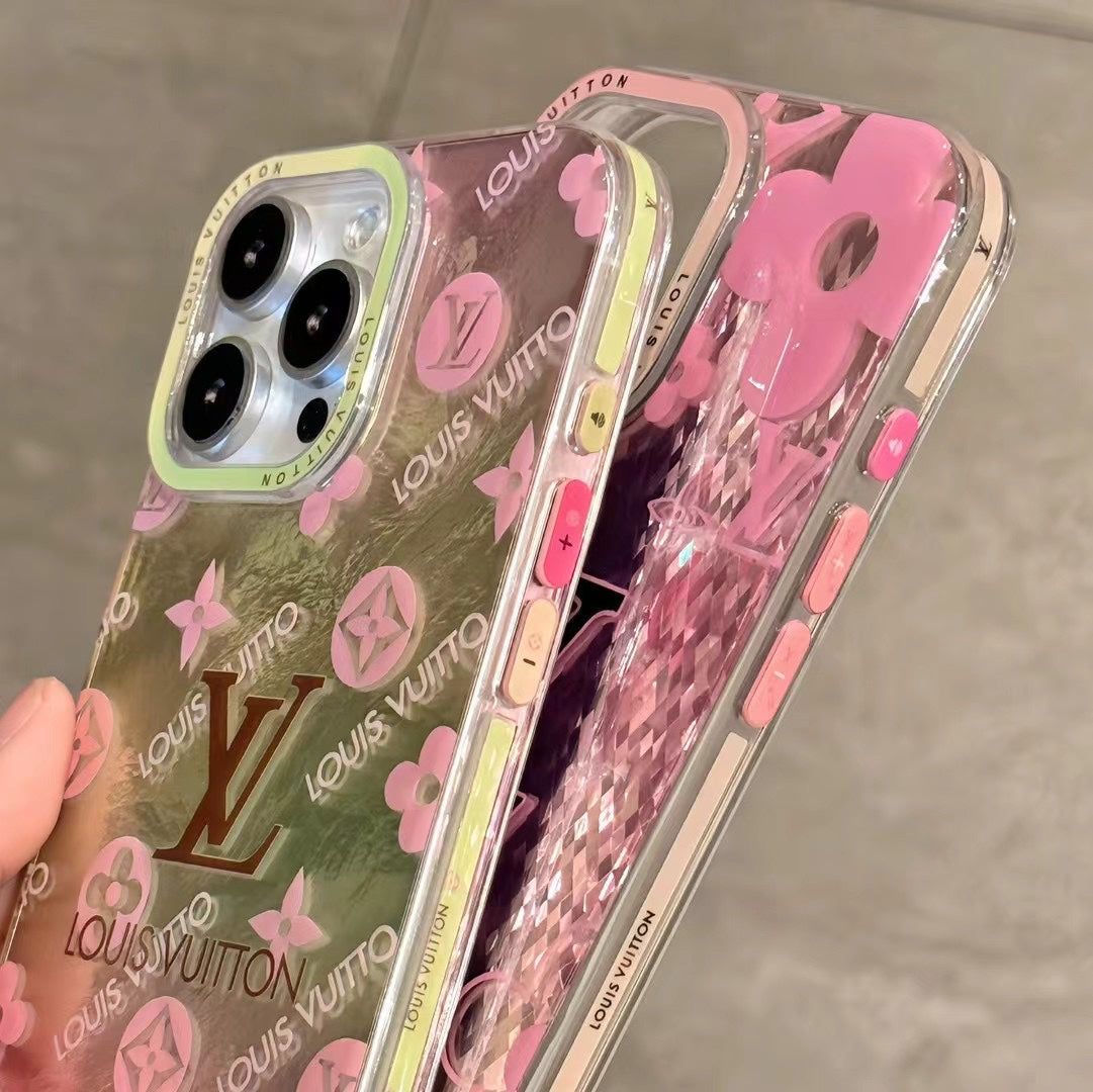 Cute Laser Fashion Embossed Case