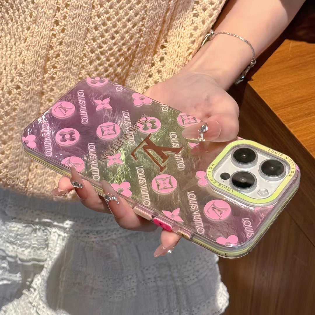 Cute Laser Fashion Embossed Case