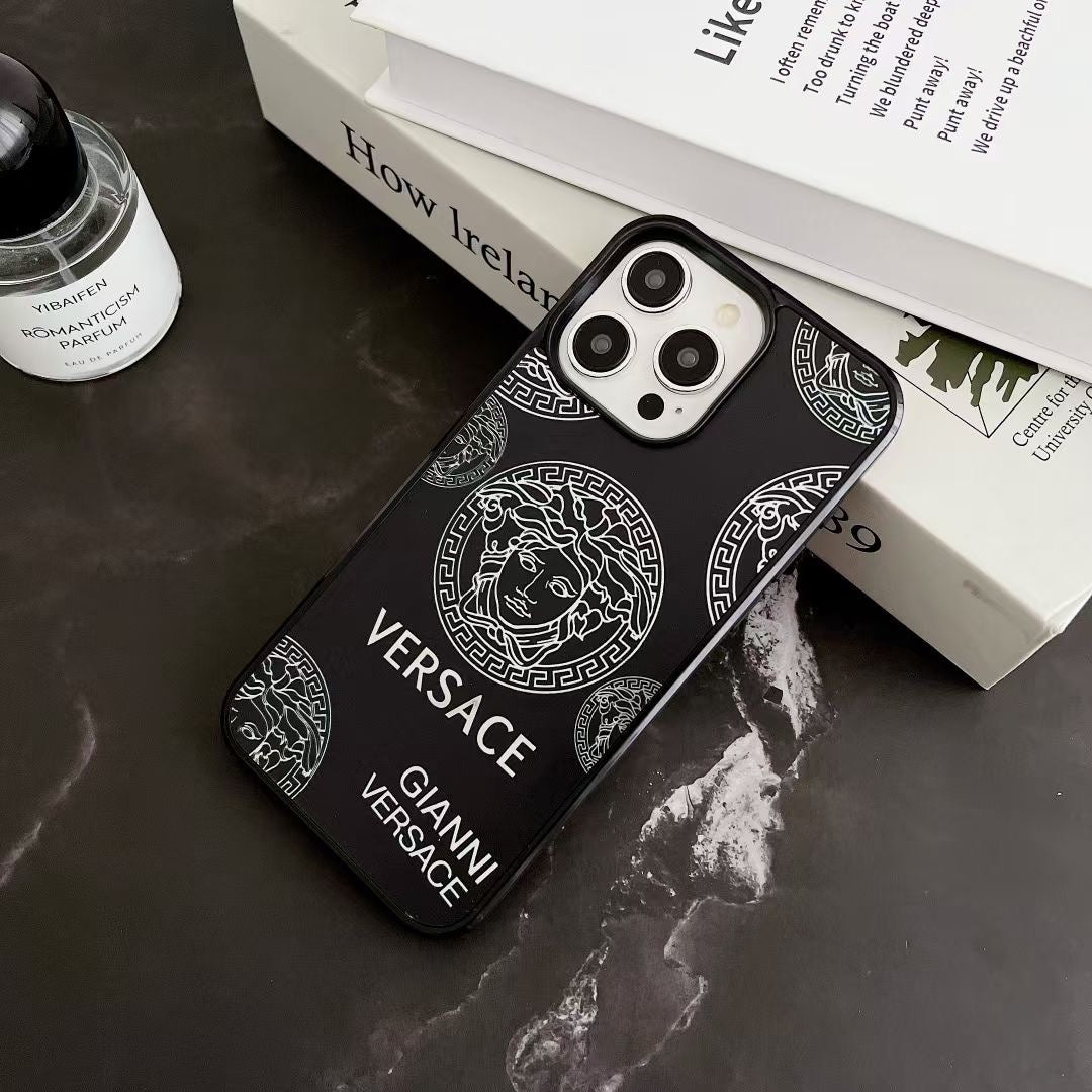 Retro Black Embossed Case