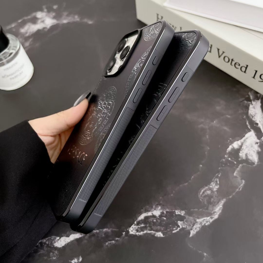 Retro Black Embossed Case
