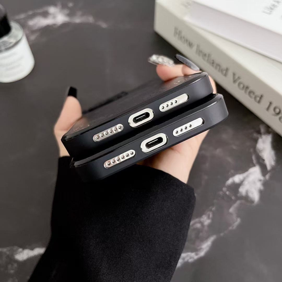 Retro Black Embossed Case