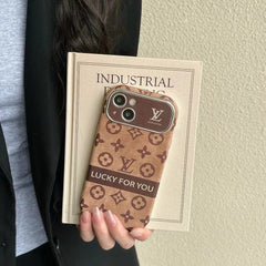Vintage Brown Embossed Case