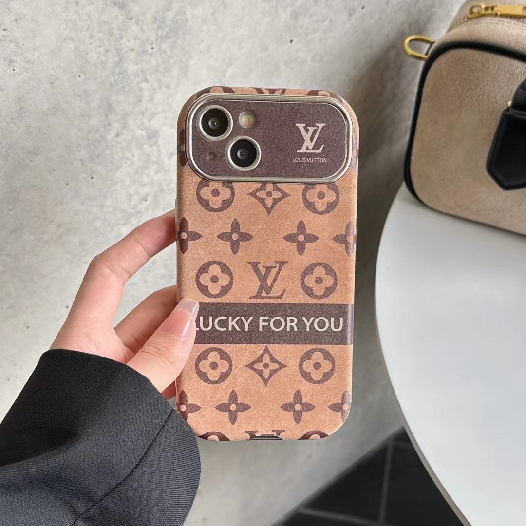 Vintage Brown Embossed Case